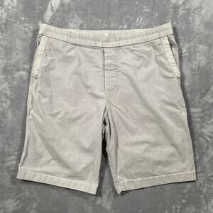 James Perse Shorts Mens XL Washed Drawstring Casual Basic Pull On Button Fly